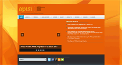 Desktop Screenshot of apisi.org